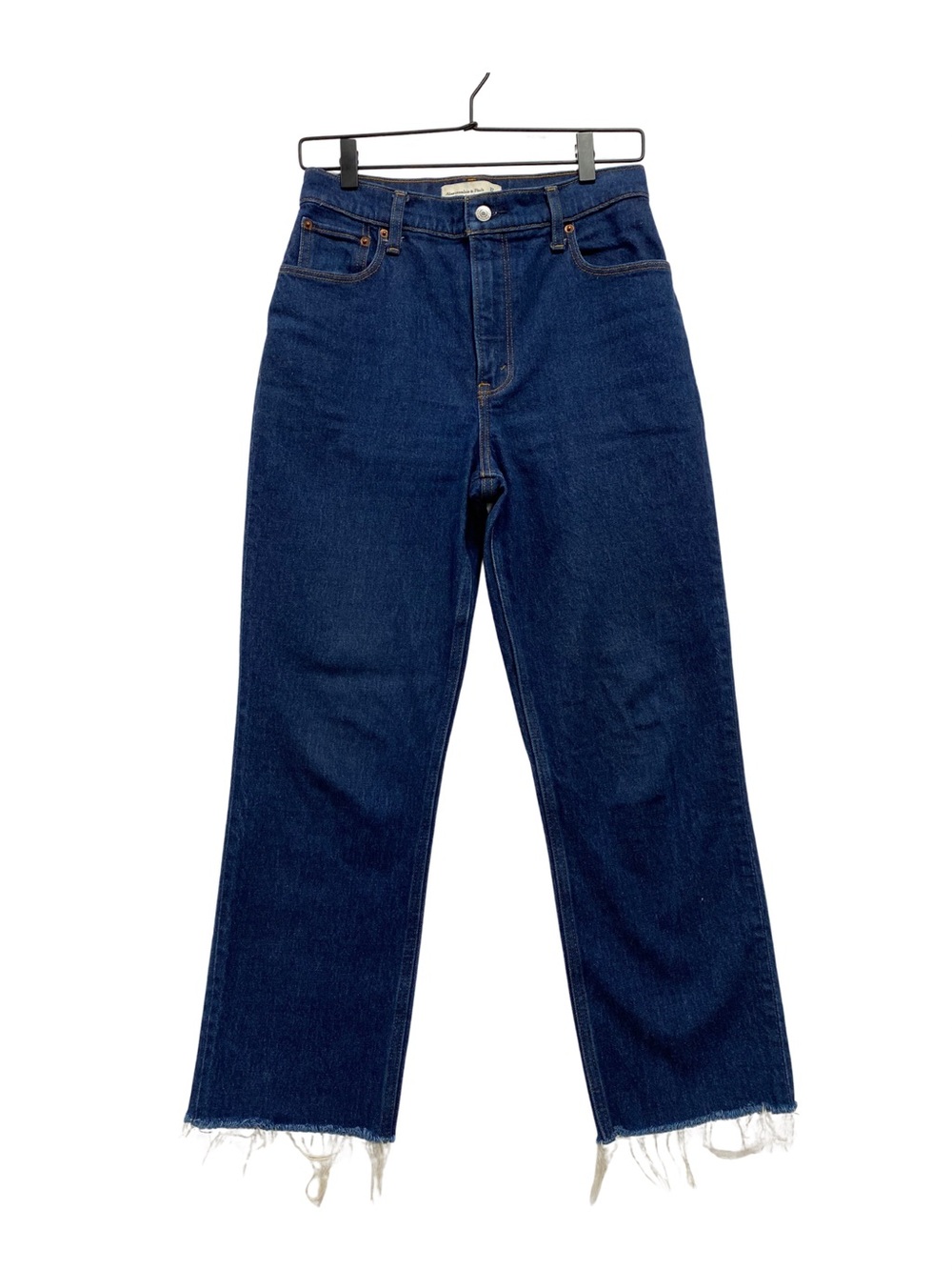 Abercrombie & Fitch The ‘90s Straight Ultra High Rise Jeans Size 27/4s Dark Wash